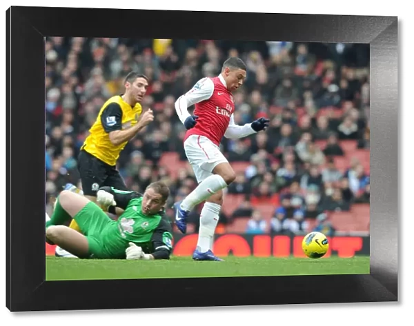 Oxlade-Chamberlain's Hat-Trick Stunner: Arsenal vs. Blackburn Rovers (2011-12)