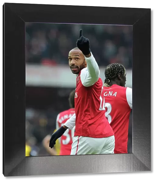 Thierry Henry's Seventh Goal: Arsenal vs. Blackburn Rovers, Premier League 2011-12