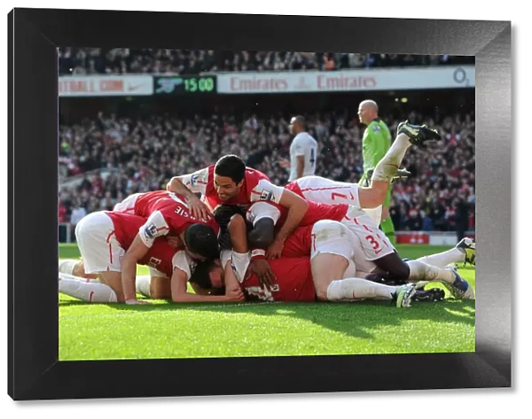 Arsenal's Double Victory: Theo Walcott's Brace in the Arsenal vs. Tottenham Rivalry, 2011-12 Premier League