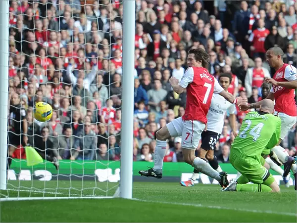 Rosicky Stuns Friedel: Arsenal's Game-Changing Goal vs. Tottenham (2011-12)