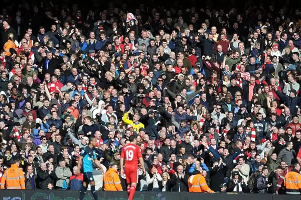 Arsenal Fans at Anfield: Liverpool vs Arsenal, Premier League 2011-12