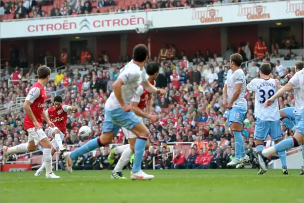 Mikel Arteta's Stunning Free Kick: Arsenal Crushes Aston Villa 3-0 in the Premier League