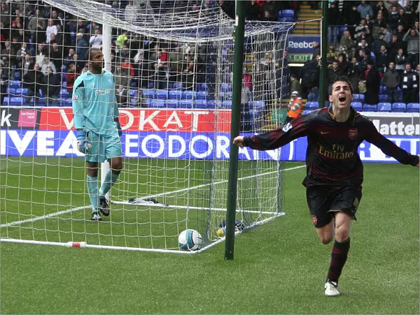 Cesc Fabregas's Triumphant Goal: Arsenal's Comeback Win Against Bolton Wanderers (3-2), Barclays Premier League, 2008