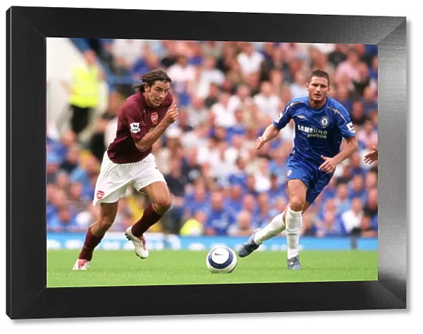 Robert Pires (Arsenal) Frank Lampard (Chelsea). Chelsea 1: 0 Arsenal