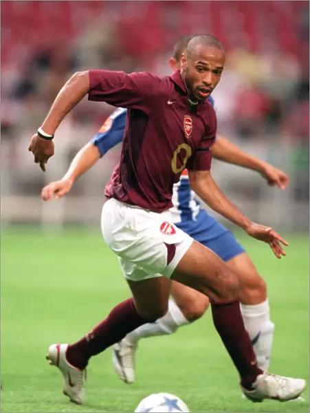 Thierry Henry Leads Arsenal to Victory: 2-1 over Porto, Amsterdam Tournament 2005