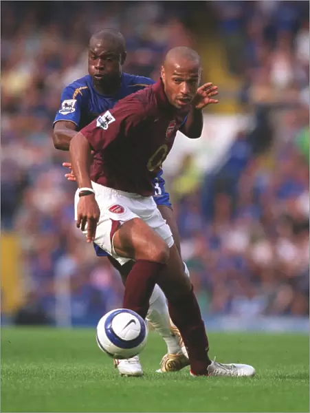 Thierry Henry vs. William Gallas: A Rivalry Renewed - Chelsea 1:0 Arsenal, FA Premier League, Stamford Bridge, 2005