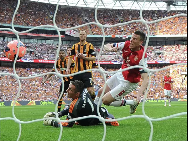 Koscielny Scores the Second Goal: Arsenal's FA Cup Final Victory over Hull City (2014)