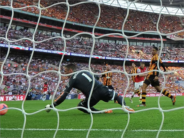 Arsenal's Aaron Ramsey Scores Third Goal Against Hull City in FA Cup Final Victory