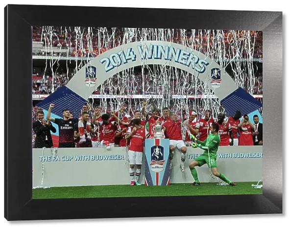 Arsenal FC's FA Cup Victory Celebration: Arsenal vs. Hull City (2014)