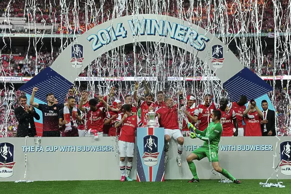 Arsenal FC's FA Cup Victory Celebration: Arsenal vs. Hull City (2014)