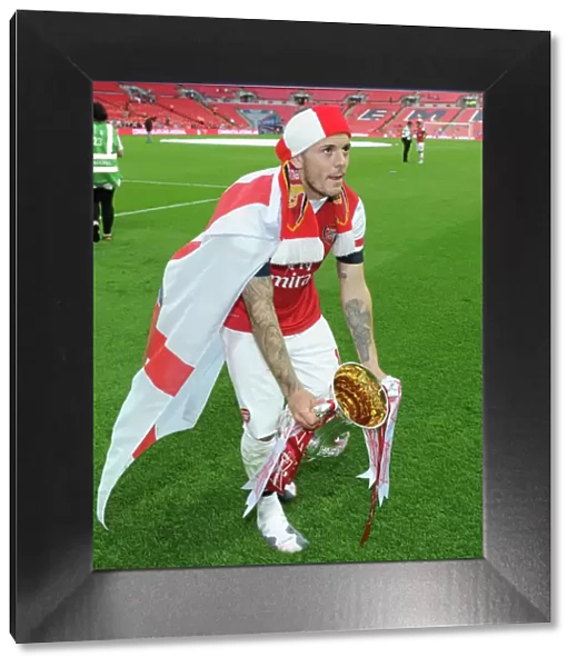 Jack Wilshere's FA Cup Triumph: Arsenal's Victory Celebration at Wembley