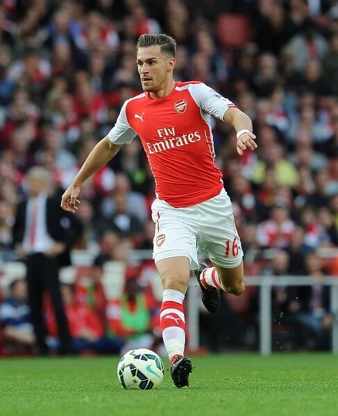 Aaron Ramsey in Action: Arsenal vs. Hull City, Premier League 2014-15