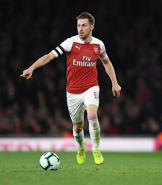 Aaron Ramsey in Action: Arsenal vs Newcastle United, Premier League 2018-19