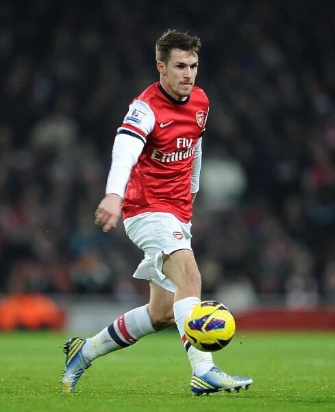 Aaron Ramsey in Action: Arsenal vs West Ham United, Premier League 2012-13
