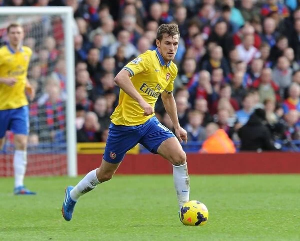 Aaron Ramsey in Action: Crystal Palace vs Arsenal, Premier League 2013-14