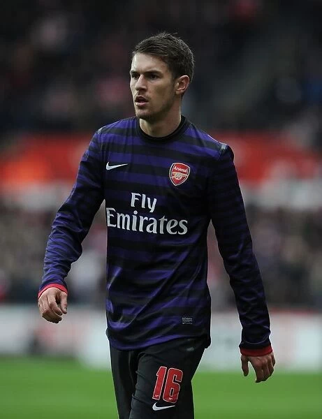 Aaron Ramsey in Action: FA Cup 3rd Round - Swansea vs. Arsenal (2012-13)
