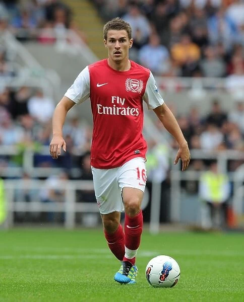 Aaron Ramsey in Action: Newcastle United vs. Arsenal, Premier League 2011-12