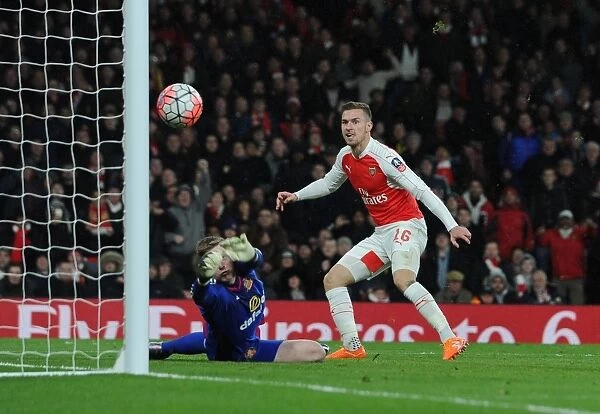 Aaron Ramsey Scores His Second Goal: Arsenal's Victory in FA Cup Third Round vs. Sunderland