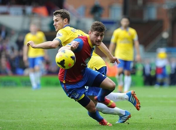Aaron Ramsey Spins Past Joel Ward: Crystal Palace vs. Arsenal, Premier League, 2013