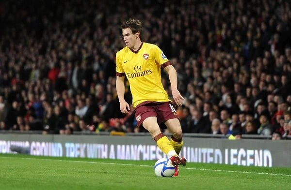 Aaron Ramsey's Determined Performance in FA Cup Sixth Round: Manchester United 2-0 Arsenal at Old Trafford, 2010