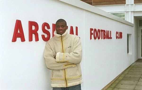 Abou Diaby at Arsenal Training Ground, London Colney, 2006