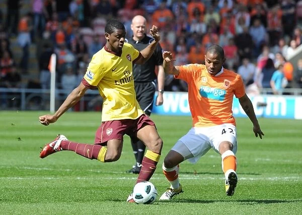 Abou Diaby vs. Jason Puncheon: Arsenal's Dominance over Blackpool (10-4-2011)