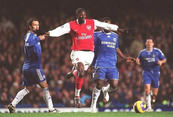 Adebayor vs Essien: The Battle at Stamford Bridge - Arsenal vs Chelsea, FA Premiership, 10 / 12 / 06