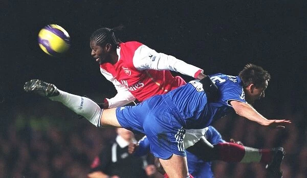 Adebayor vs. Terry: The Rivalry Intensifies - Chelsea vs. Arsenal, 1:1