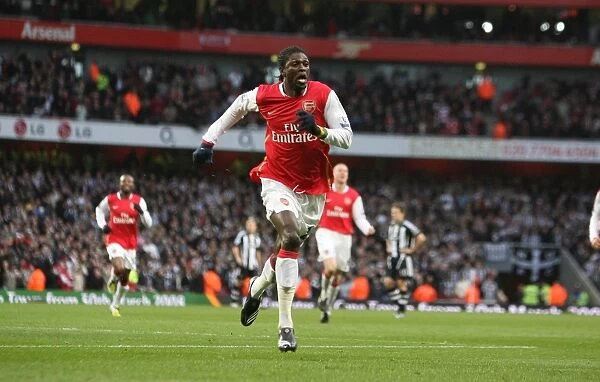 Adebayor's Historic First Goal: Arsenal Crushes Newcastle 3-0 in FA Cup