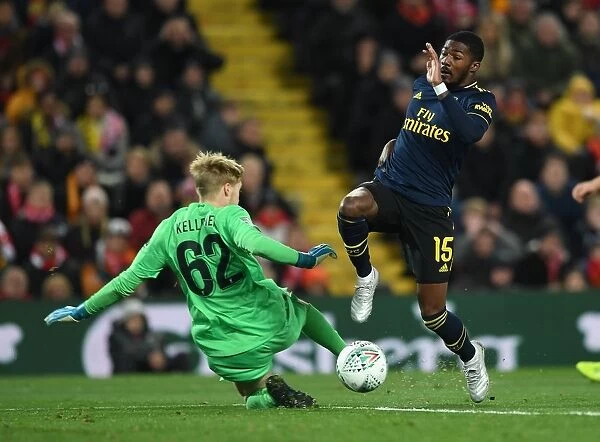 Ainsley Maitland-Niles Scores Fourth Goal: Liverpool FC vs Arsenal FC - Carabao Cup 2019-20