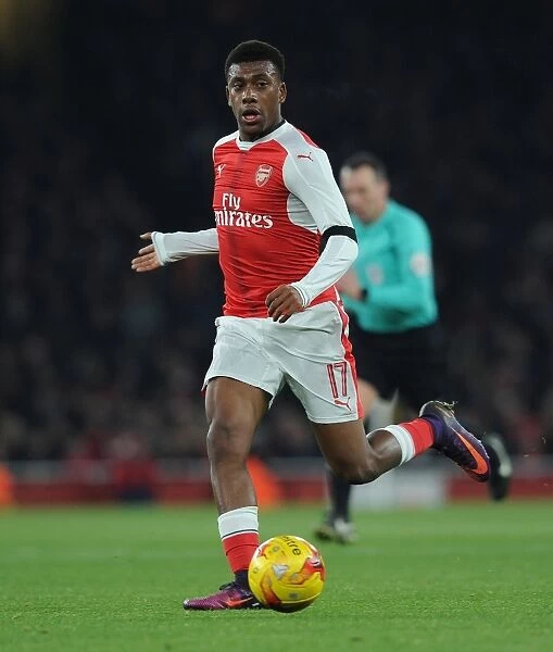 Alex Iwobi in Action: Arsenal vs Southampton, EFL Cup Quarter-Final