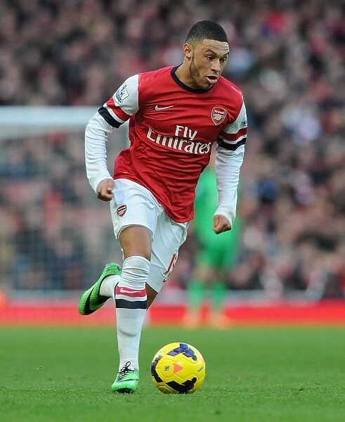 Alex Oxlade-Chamberlain: In Action for Arsenal Against Crystal Palace (Premier League 2013-14)