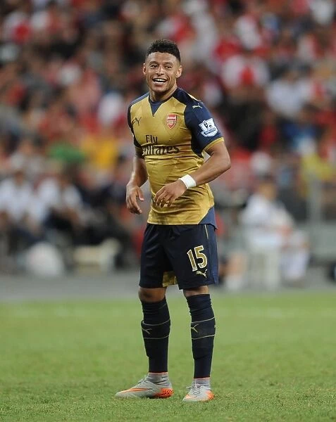 Alex Oxlade-Chamberlain in Action: Arsenal vs Singapore XI, Barclays Asia Trophy (July 15, 2015)