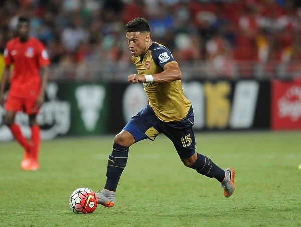 Alex Oxlade-Chamberlain in Action: Arsenal vs Singapore XI (July 15, 2015)