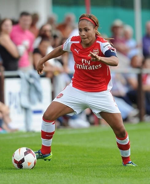Alex Scott in Action: Arsenal Ladies vs. Millwall Lionesses - WSL Cup Match