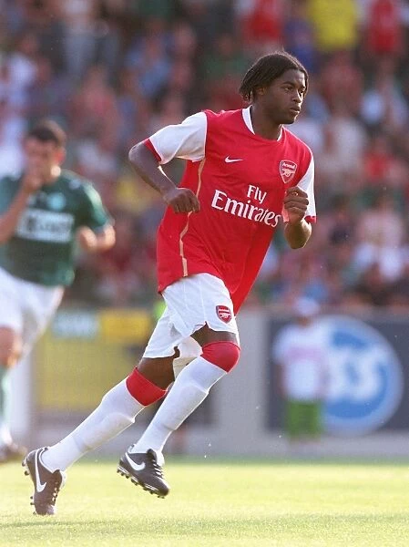 Alex Song in Action: Arsenal's Victory Over SV Mattersburg (2006)