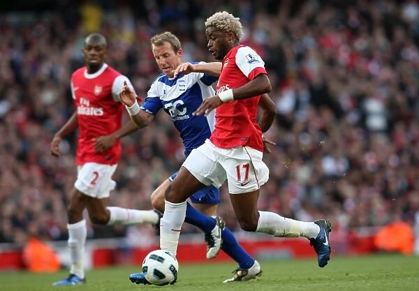 Alex Song vs. Lee Bowyer: Arsenal's Victory Over Birmingham City (2:1), Barclays Premier League, Emirates Stadium, 16 / 10 / 10