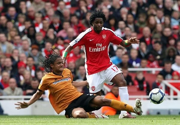 Alex Song vs. Michael Mancienne: Arsenal's Win Over Wolverhampton Wanderers in the Barclays Premier League (3 / 4 / 10)