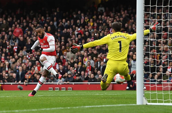 Alexandre Lacazette Scores for Arsenal Against West Ham United in Premier League Showdown (2019-20)