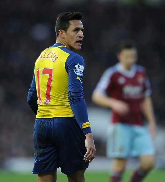 Alexis Sanchez in Action: Arsenal vs. West Ham United (2014-15) - Premier League Showdown