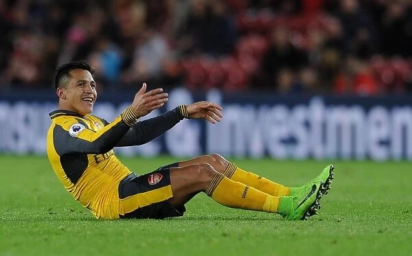 Alexis Sanchez: In Action for Arsenal vs Middlesbrough, Premier League 2016-17