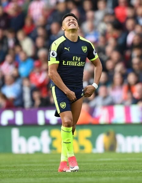 Alexis Sanchez in Action: Arsenal's Star Performance vs Stoke City, Premier League 2016-17