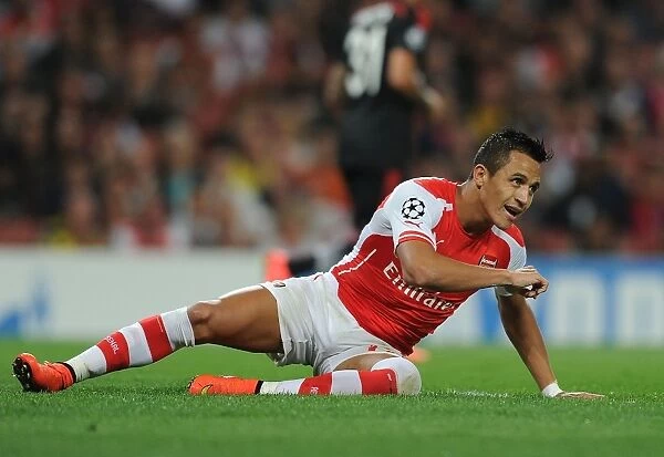 Alexis Sanchez: Arsenal vs. Besiktas, 2014 UEFA Champions League Qualifier