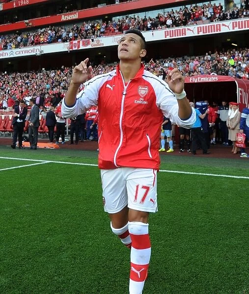 Alexis Sanchez: Arsenal's Star Forward Gears Up for Arsenal v Crystal Palace Clash (2014 / 15)