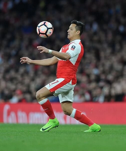 Alexis Sanchez: Arsenal's Unstoppable Force at Emirates FA Cup Quarter-Final vs. Lincoln City