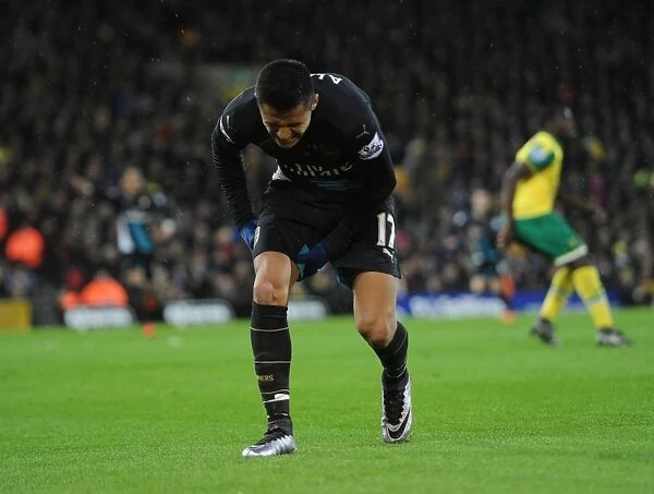 Alexis Sanchez: Injury Marrs Arsenal vs Norwich City (2015-16)
