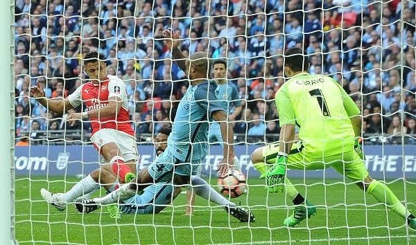 Alexis Sanchez Scores Dramatic Goal: Arsenal vs Manchester City - FA Cup Semi-Final