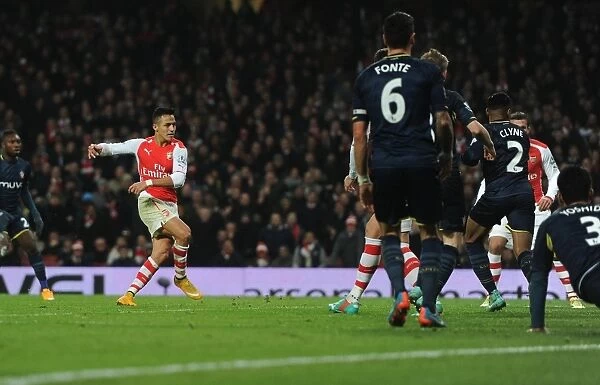 Alexis Sanchez Scores Stunner: Arsenal vs. Southampton, Premier League 2014-15