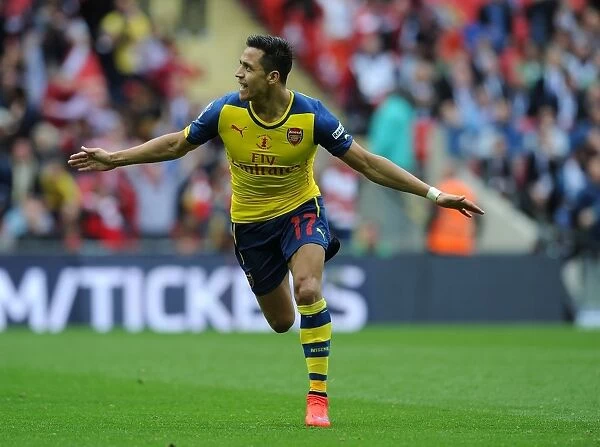 Alexis Sanchez's Brace: Arsenal Secures FA Cup Victory over Aston Villa (2015)