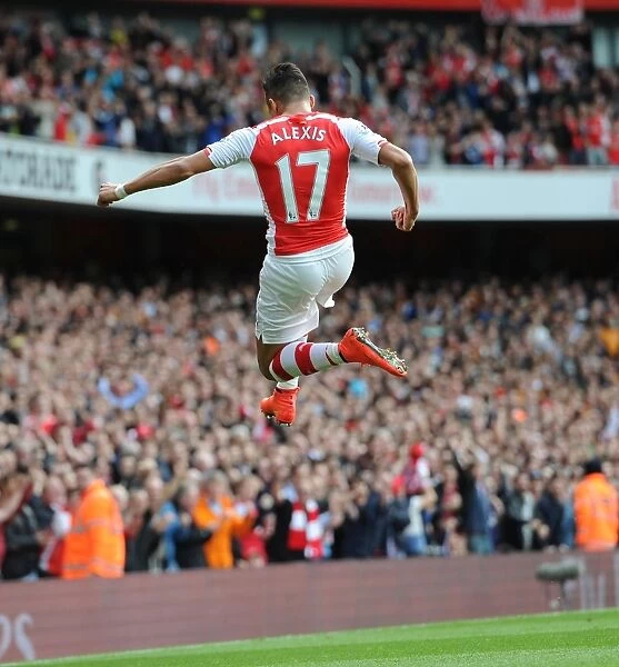 Alexis Sanchez's Strike: Arsenal vs Hull City, Premier League 2014-15